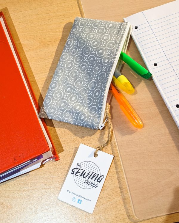 pencil case - dotted