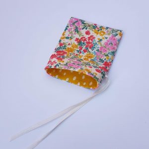 gift bag - floral dotty small