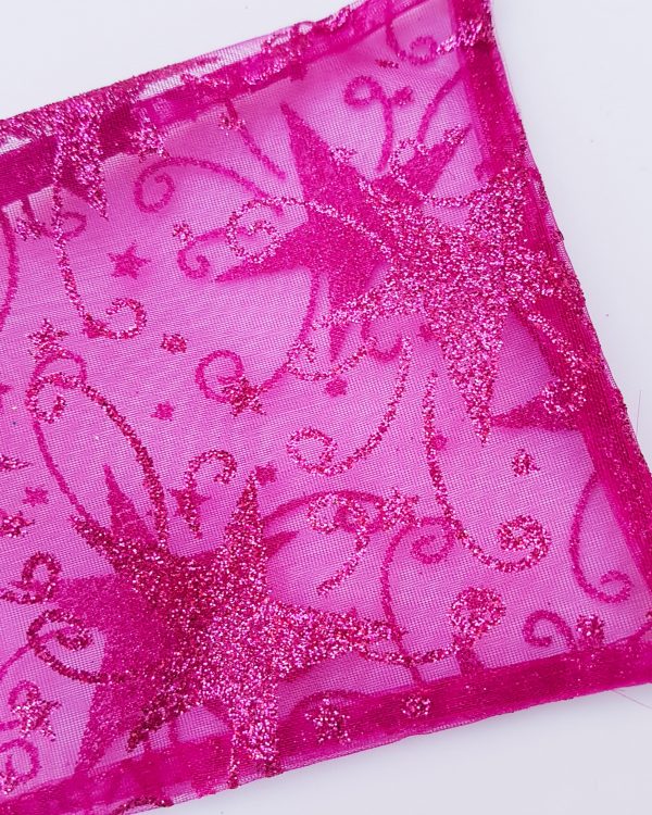 gift bag - pink lacy